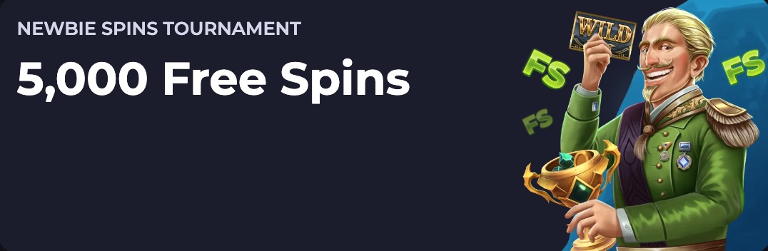 Turnaj Newbie Spins BDMBet