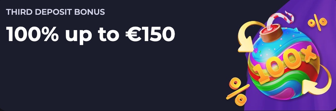 Bonus za tretí vklad BDMBet